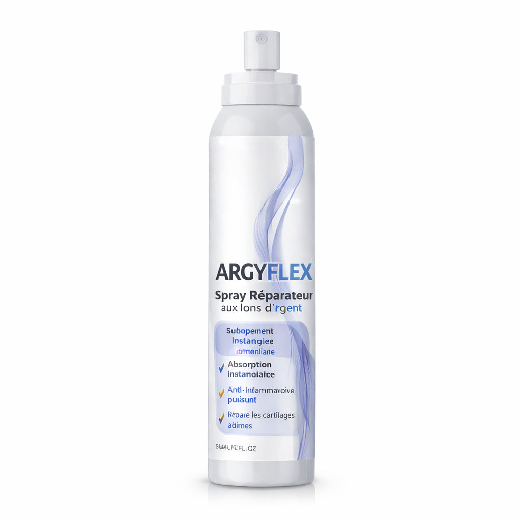 Argyflex™ Joint Repair Spray with Silver Ions | Repair joints and stop pain in 3 minutes !