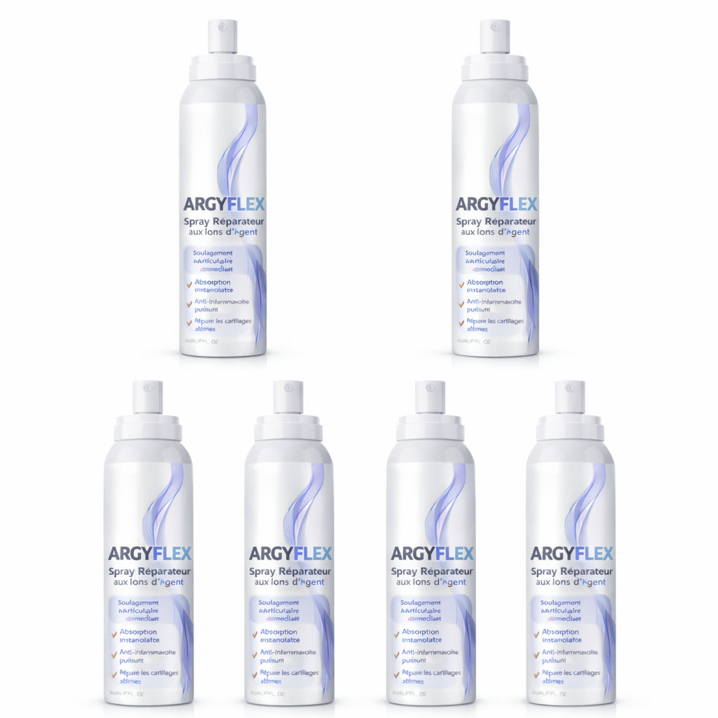 Argyflex™ Joint Repair Spray with Silver Ions | Repair joints and stop pain in 3 minutes !