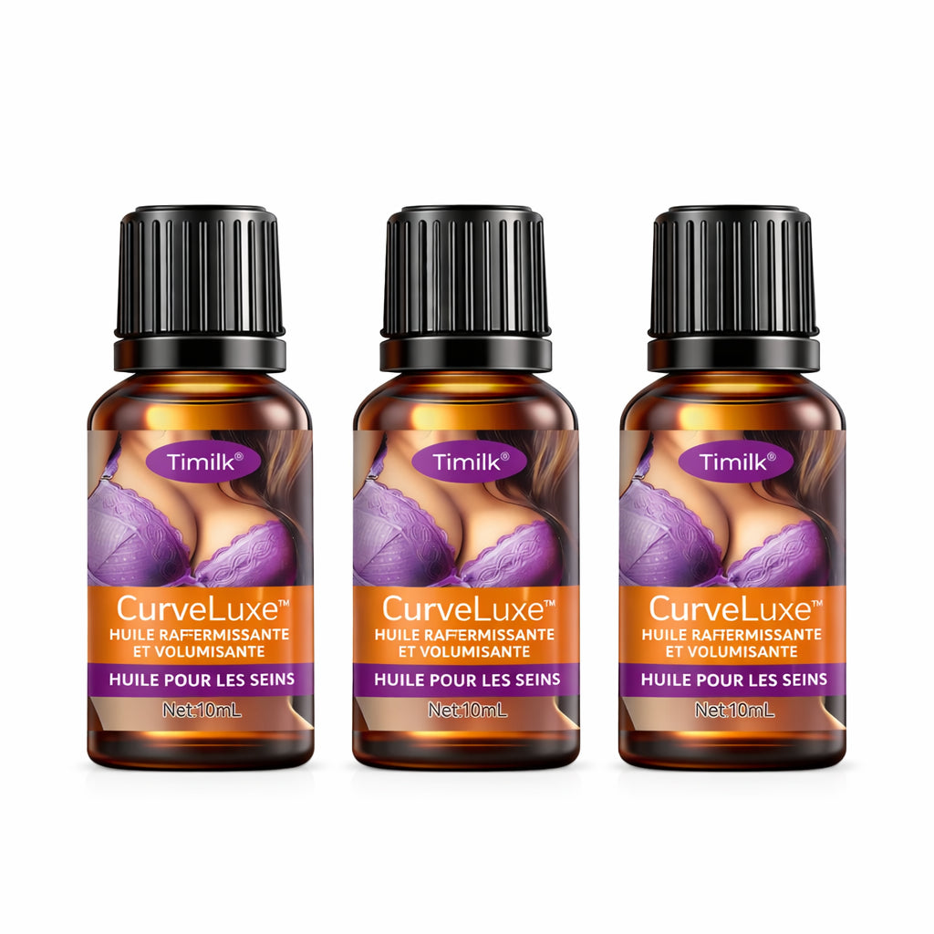 CurveLuxe™ Bust Sculpting Oil | Shape and restore volume to your breasts in 10 minutes!